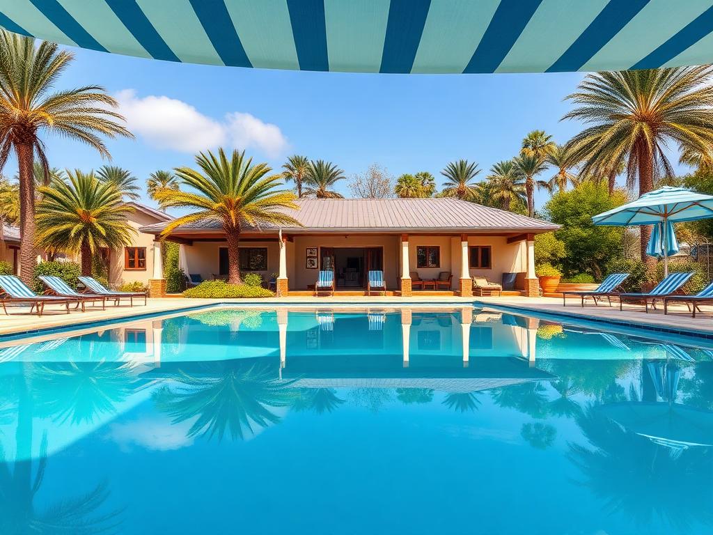 Pool view 1